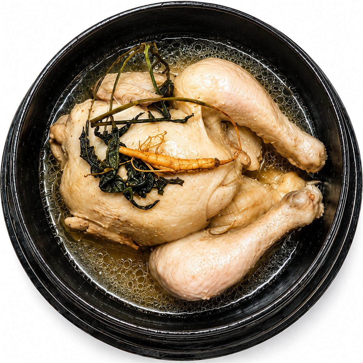 Gà hầm sâm núi